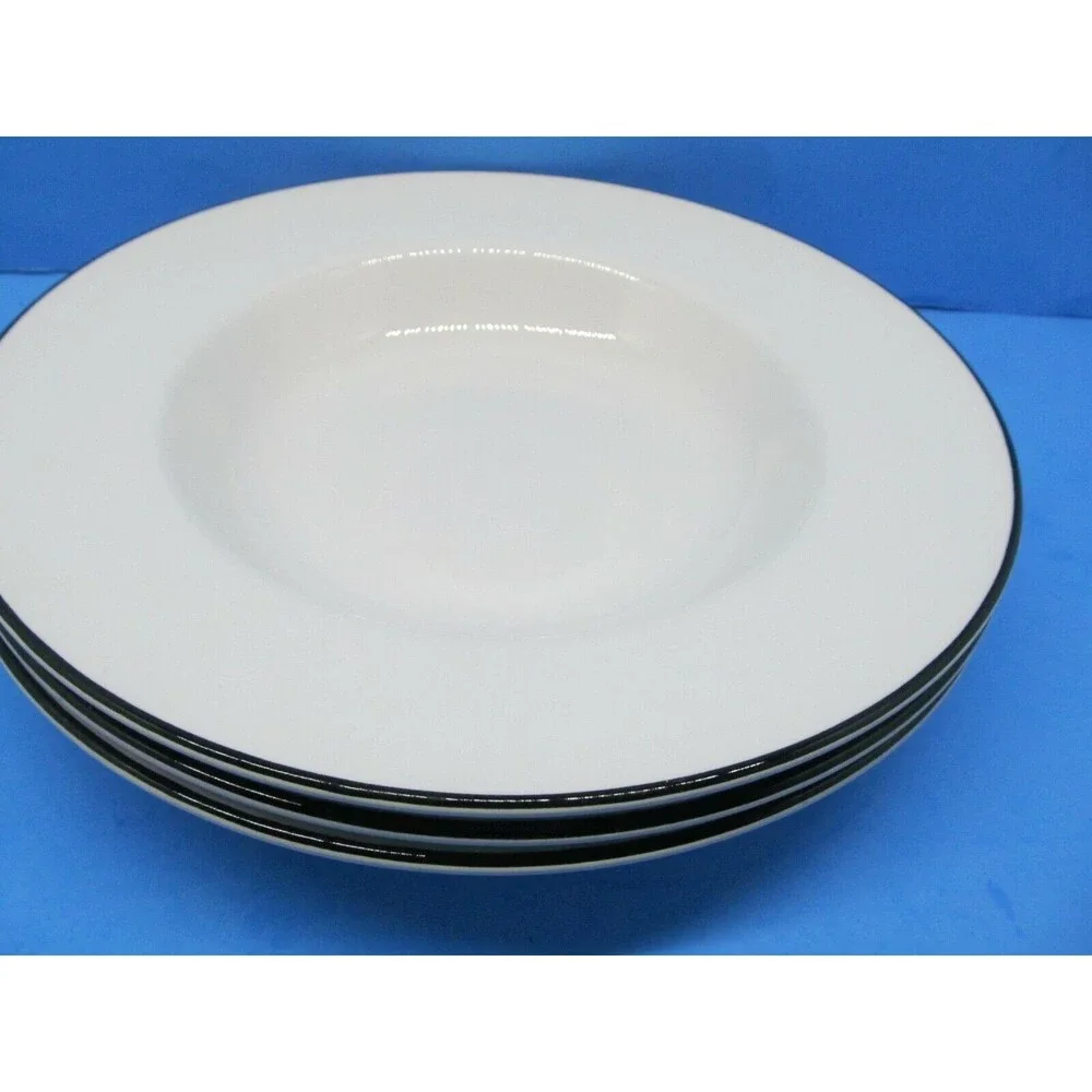 Crate & Barrel Classique Black Line  9 3/4